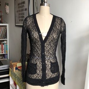Lace Rodarte cardigan
